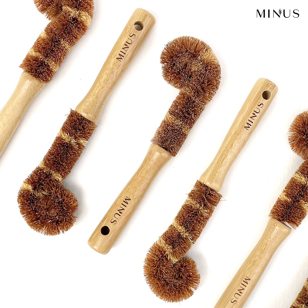 Wooden Long Handle Bottle Brush